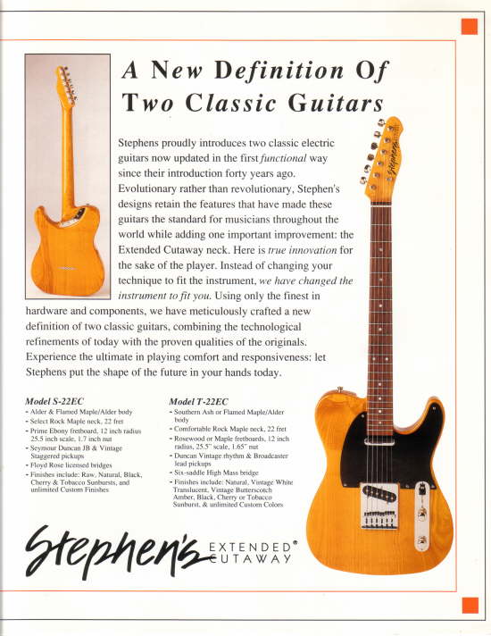 Stephens Extended Cutaway
